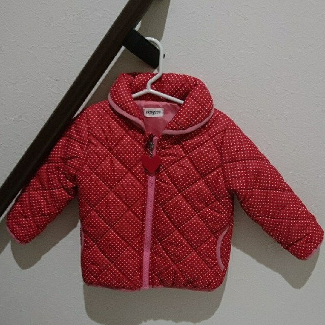PENGYOU 女の子 アウター ジャンパー ピンク 80㎝ キッズ/ベビー/マタニティのベビー服(~85cm)(ジャケット/コート)の商品写真
