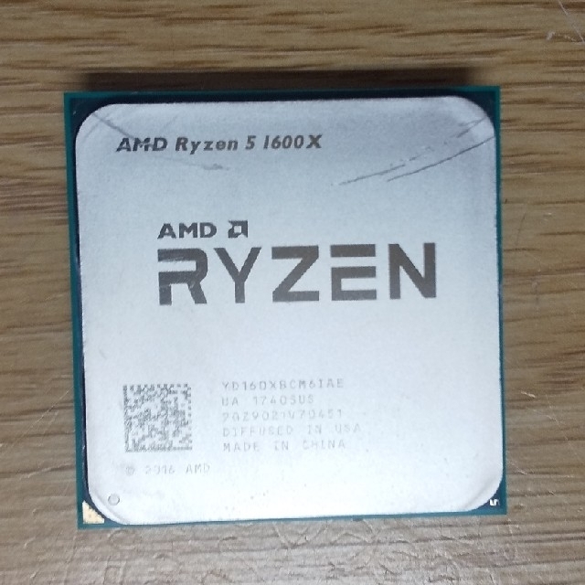 Ryzen5  1600X CPU本体のみ