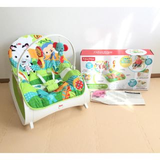 フィッシャープライス(Fisher-Price)のフィッシャープライス　バウンサー　チェア　インファント・トドラーロッカー3Way(その他)