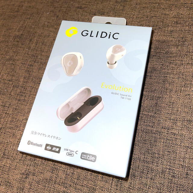 Softbank(ソフトバンク)のGLIDiC(グリディック) Evolution TW-7100 スマホ/家電/カメラのオーディオ機器(ヘッドフォン/イヤフォン)の商品写真