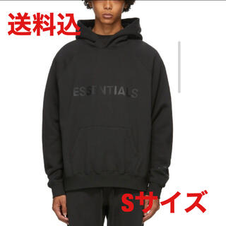 エッセンシャルデザイン(ESSENTIAL DESIGNS)のessentials fleece hoodie black S(パーカー)