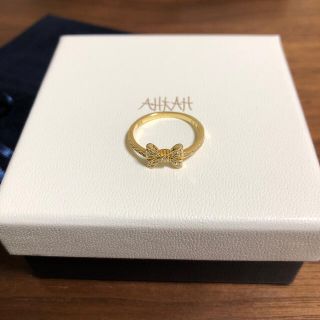 アーカー(AHKAH)のAHKAH ポルトリボンリング アーカー 11号(リング(指輪))