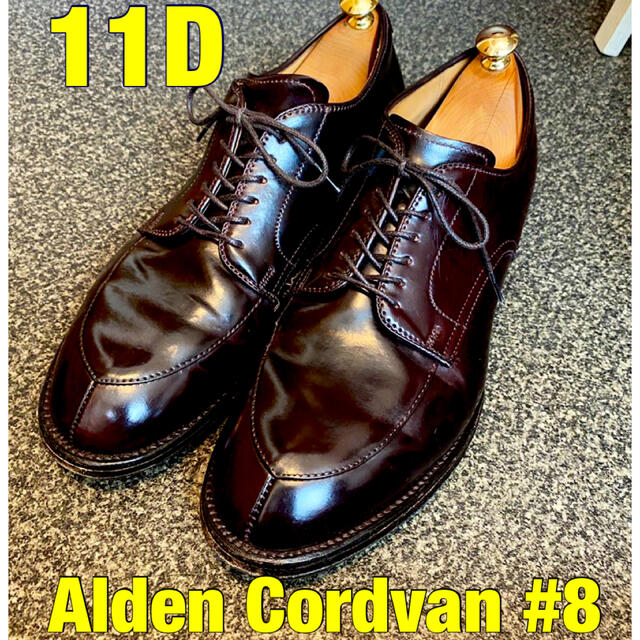 Alden モディファイドラスト 54321 コードバン 11D vチップメンズ