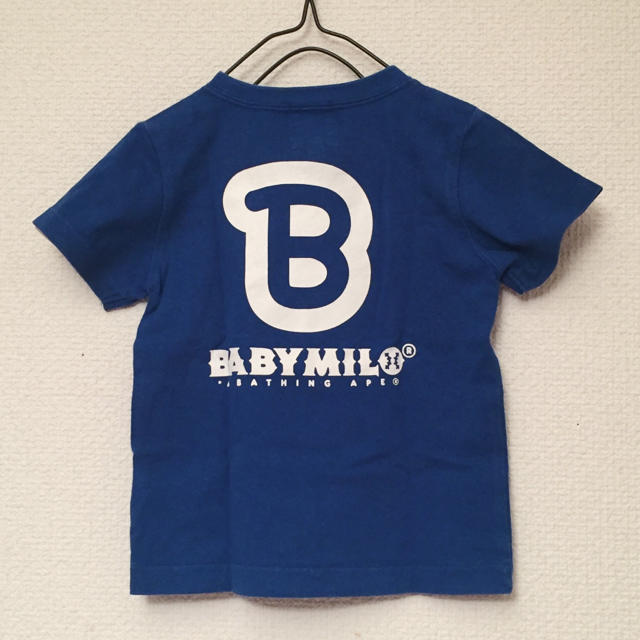 A BATHING APE(アベイシングエイプ)のBAPE KIDS マイロTシャツ 80 キッズ/ベビー/マタニティのベビー服(~85cm)(Ｔシャツ)の商品写真