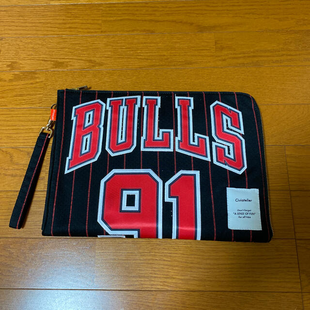 civiatelier シヴィアトリエ　クラッチバッグ　bulls NBA