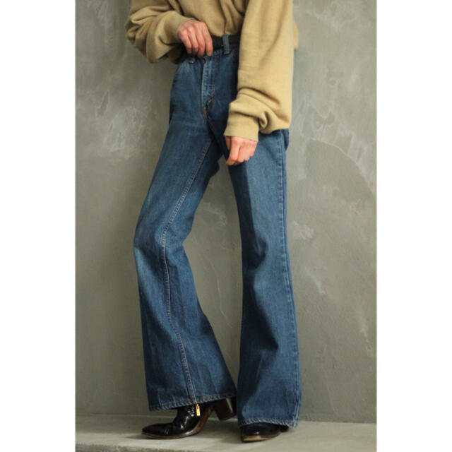 levi's 684 bigbell フレアデニムパンツ