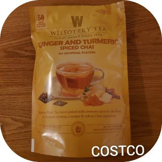 ヴィソツキー ジンジャー & ターメリックチャイティー COSTCO コストコ(茶)