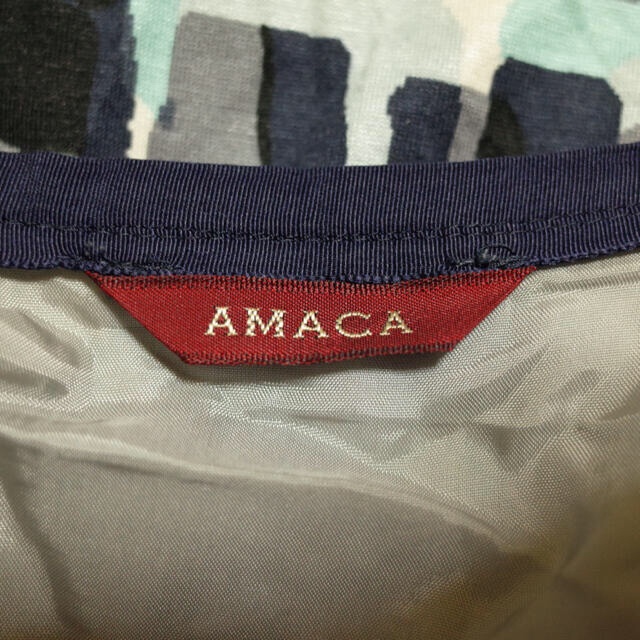 AMACA(アマカ)のAMACA 総柄 フレアスカート アマカ レディースのスカート(ひざ丈スカート)の商品写真