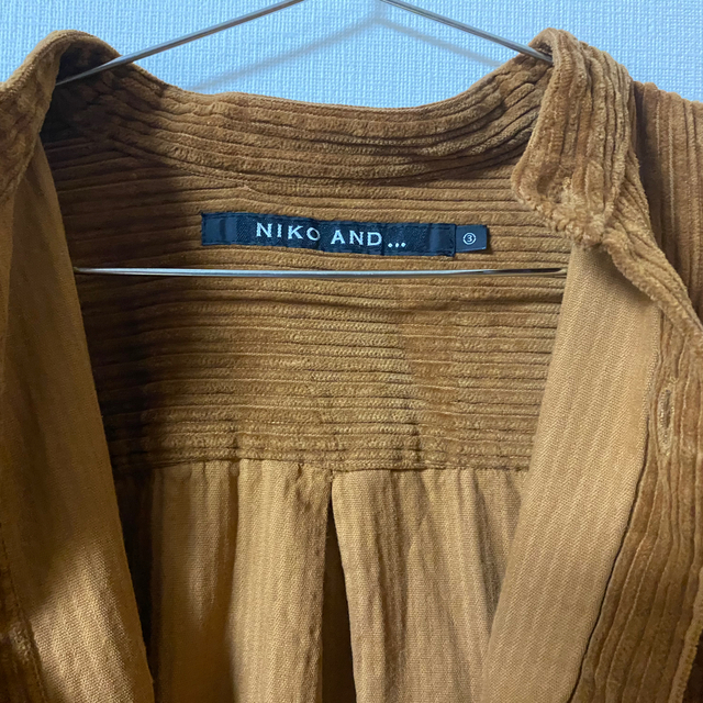 niko and...(ニコアンド)のコーデュロイジャケット レディースのジャケット/アウター(ノーカラージャケット)の商品写真