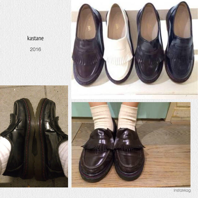 Kastane(カスタネ)のタッセルローファー レディースの靴/シューズ(ローファー/革靴)の商品写真
