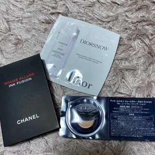 ディオール(Dior)の【デパコスサンプルセット】CHANEL Dior(サンプル/トライアルキット)