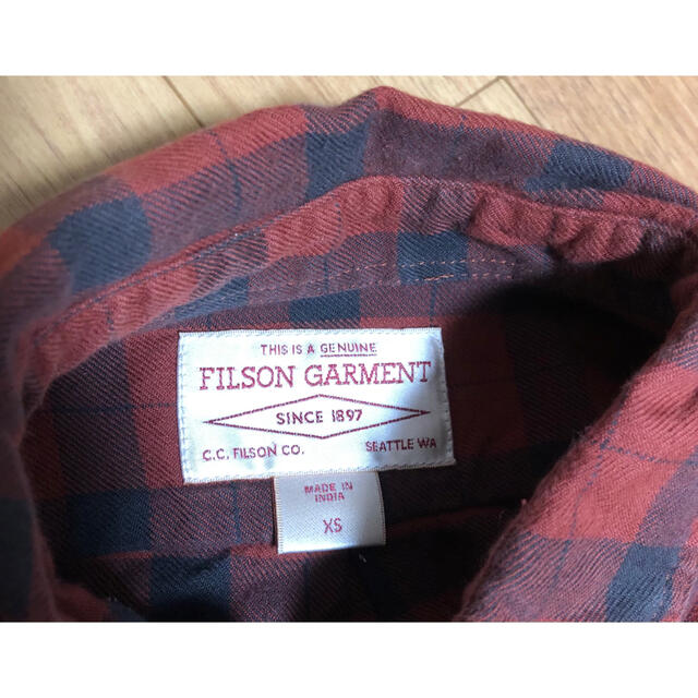 FILSON(フィルソン)のsin様）FILSON フィルソン チェックシャツ メンズのトップス(シャツ)の商品写真