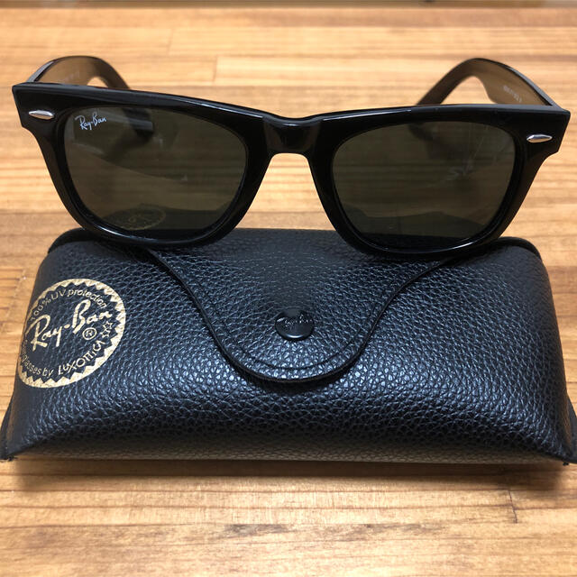 Ray-Ban(レイバン)の❤︎レイバン❤︎ブラックレンズサングラス レディースのファッション小物(サングラス/メガネ)の商品写真