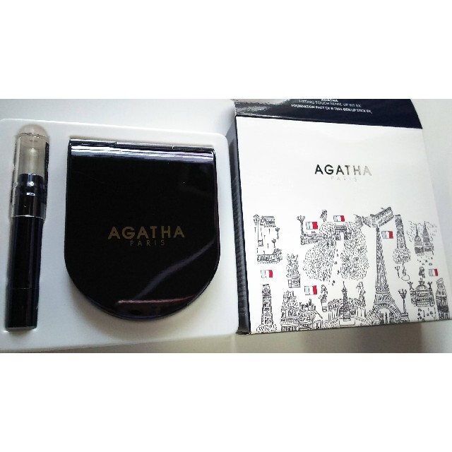 AGATHA(アガタ)のAGATHA PARISフィッティングメイクアップキット コスメ/美容のベースメイク/化粧品(ファンデーション)の商品写真