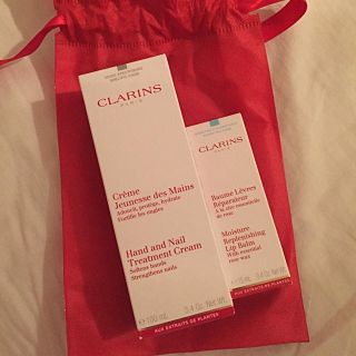 クラランス(CLARINS)のプレゼント 新品 リップ ハンドクリーム(リップケア/リップクリーム)