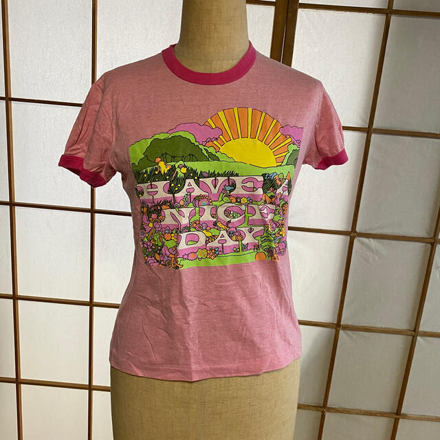 TODAYFUL(トゥデイフル)のtシャツ　ラグラン　アメリカ　アメカジ レディースのトップス(Tシャツ(長袖/七分))の商品写真
