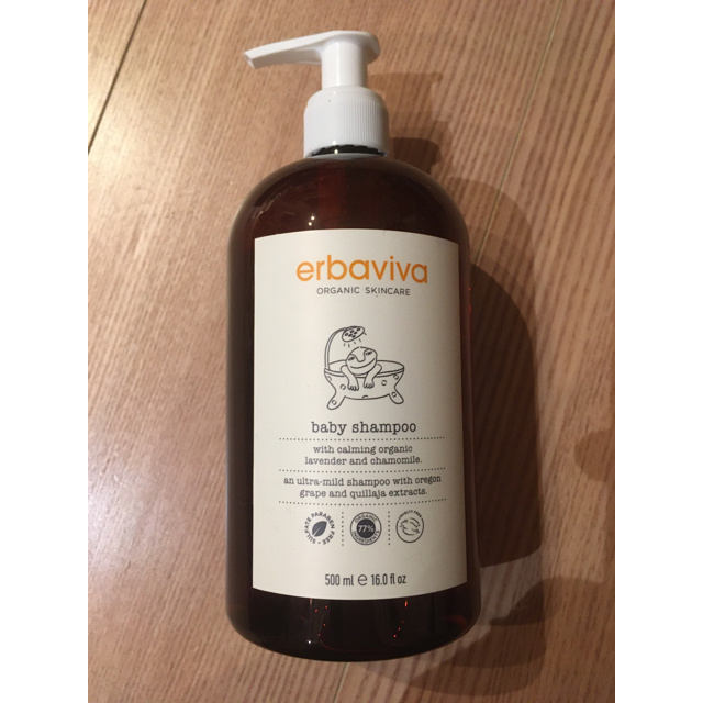 erbaviva(エルバビーバ)の未使用・未開封 erbaviva baby shampoo エルバビーバ キッズ/ベビー/マタニティのキッズ/ベビー/マタニティ その他(その他)の商品写真