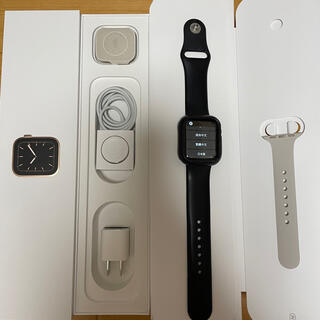 アップルウォッチ(Apple Watch)のApple Watch series5 ゴールド(その他)