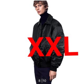 ジルサンダー(Jil Sander)の+j ダウンオーバーサイズリブブルゾン　黒　XXL ユニクロ　ジルサンダー(ブルゾン)