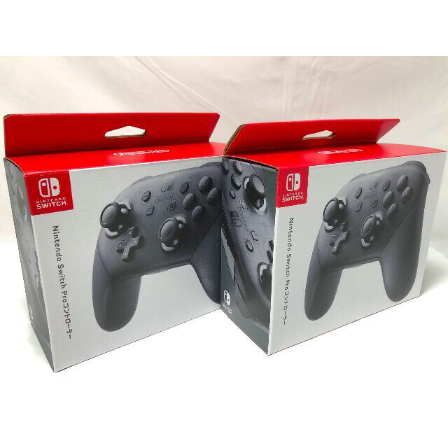 【匿名配送】新品 2個 Nintendo Switch Proコントローラー