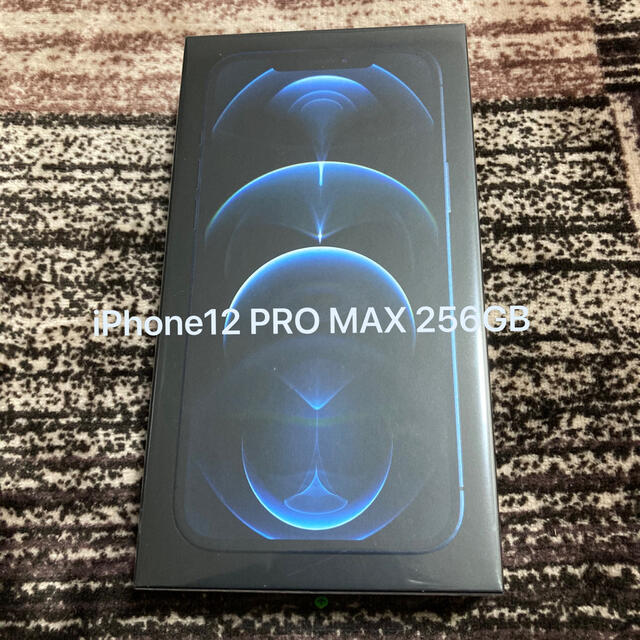 iPhone - Makoさま専用iPhone12  ProMax 256GB パシフィックブルー