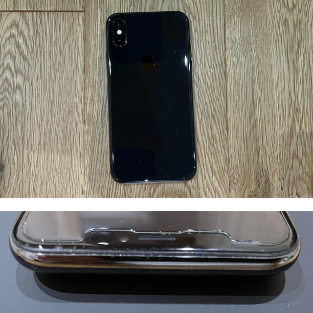 iPhone X 64GB シルバー SIMフリー 画面新品