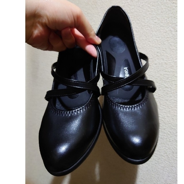 リゲッタ パンプス ブラック 黒 | フリマアプリ ラクマ