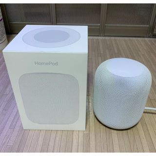 アップル(Apple)の(欠品なし)HomePod ホワイト(スピーカー)