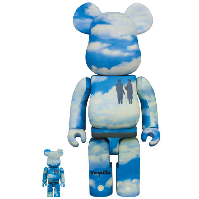 新品 BE@RBRICK Rene Magritte  100％ & 400％