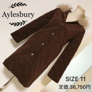 アリスバーリー(Aylesbury)のAylesbury タヌキファー付き カジュアルコート(ロングコート)