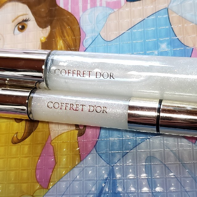 COFFRET D'OR(コフレドール)のコフレドール♡光輝く質感‼️WT系２本セット💄 コスメ/美容のベースメイク/化粧品(リップグロス)の商品写真