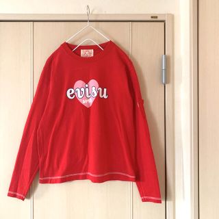 エビス(EVISU)のevisu ロゴT ロンT ハート(Tシャツ(長袖/七分))