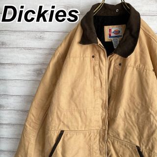 ディッキーズ(Dickies)の3XL 古着 ディッキーズ カバーオール ワークジャケット ビッグシルエット(カバーオール)