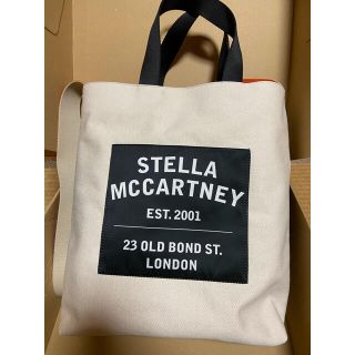 ステラマッカートニー(Stella McCartney)のステラマッカートニー　ロゴラベルキャンバストートバッグ(トートバッグ)