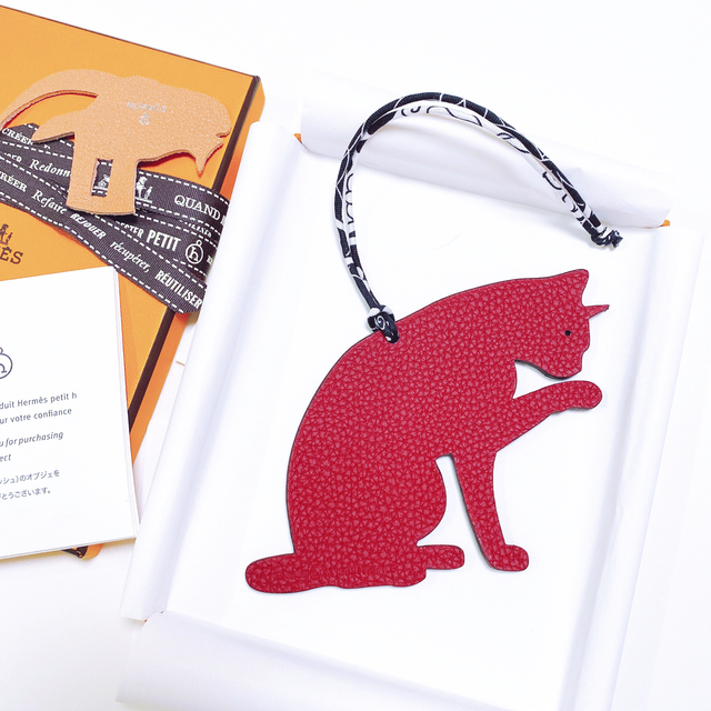 ポイント10倍】 Hermes - HERMES petith エルメス プティアッシュ ネコ