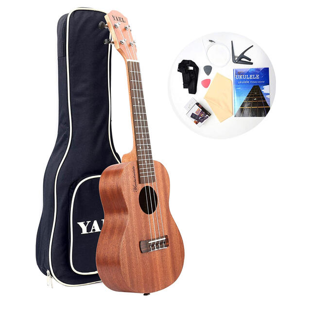 ウクレレ ソプラノ 初心者セット Ukulele 【新品、送料無料】