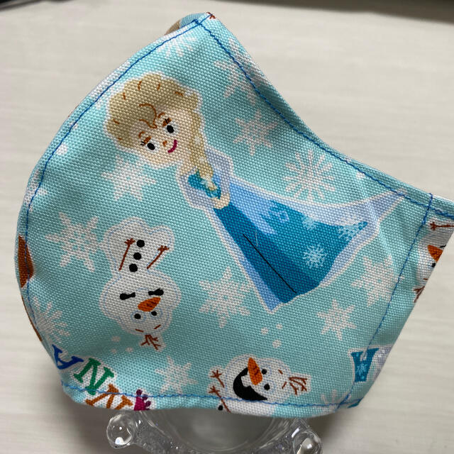 アナと雪の女王 4 ハンドメイド マスク ハンドメイドのキッズ/ベビー(外出用品)の商品写真