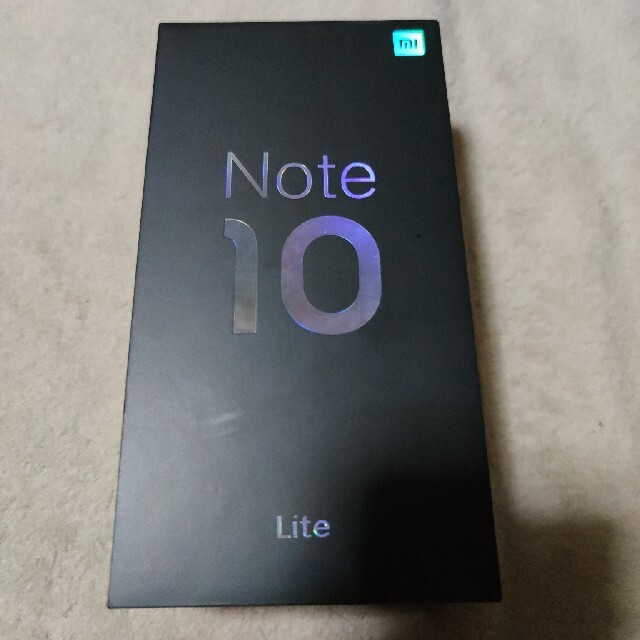 国内版　美品　Xiaomi　note10 lite　グレッシャーホワイト