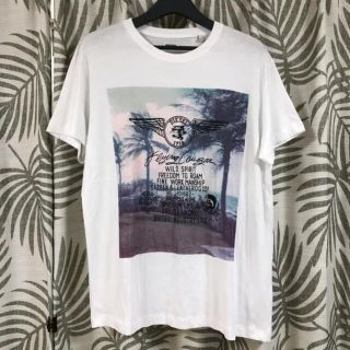 ディーゼル(DIESEL)の新品未使用！激安価格！ディーゼル　白Tシャツ　メンズ2L プリントTシャツ(Tシャツ/カットソー(半袖/袖なし))