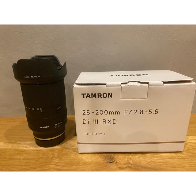 TAMRON(タムロン)の28-200mm f/2.8-5.6 di iii rxd ソニー　タムロン スマホ/家電/カメラのカメラ(レンズ(ズーム))の商品写真