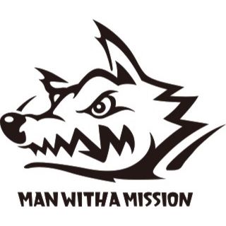 マンウィズアミッション(MAN WITH A MISSION)の車ステッカー【MAN  WITH  A MISSION】(車外アクセサリ)