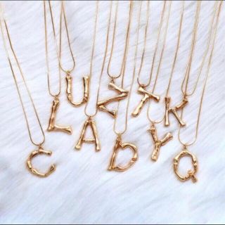 セリーヌ オールドセリーヌ ネックレス Cチャーム アルファベット