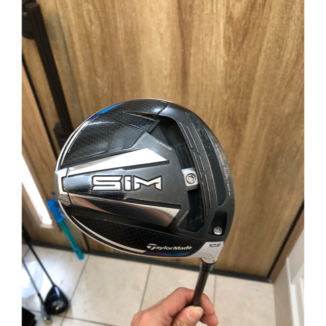 TaylorMade(テーラーメイド)のSIM ドライバー10.5°  TENSEIシルバー純正シャフト　フレックス S スポーツ/アウトドアのゴルフ(クラブ)の商品写真