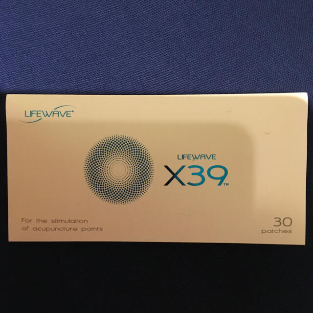 X39 エックスサーティーナイン　LIFEWAVE ライフウェーブ　パッチ