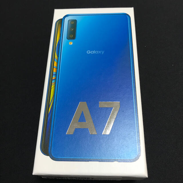 【未使用品】Galaxy A7 Blue