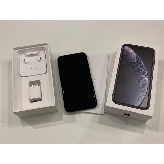 iPhoneXR black 128GB SIMフリーモデル