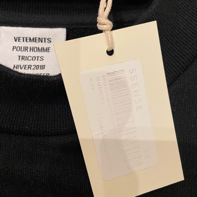 VETEMENTS スエット