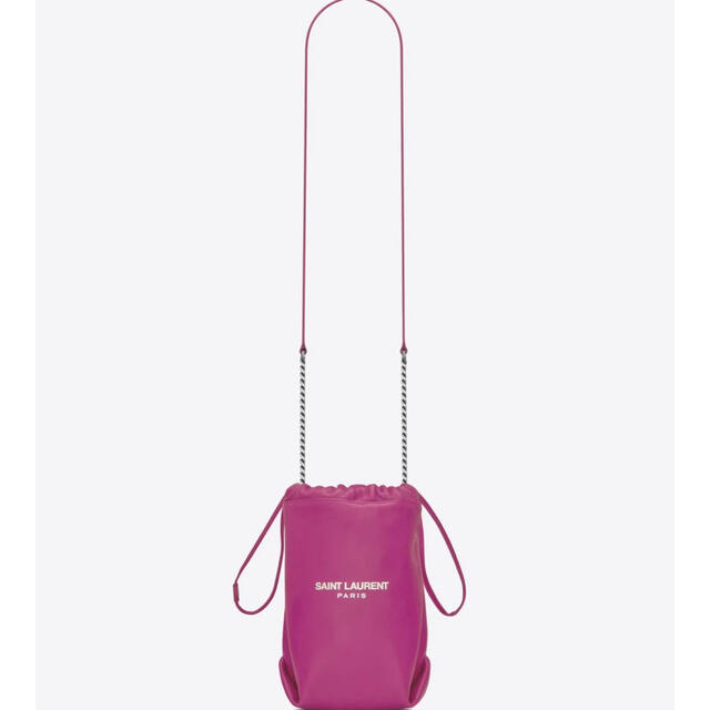 Saint Laurent(サンローラン)のお値下げしました♡激レア♡ サンローラン　スモールテディ　ショルダー　巾着 レディースのバッグ(ショルダーバッグ)の商品写真