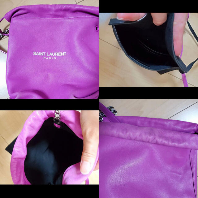 Saint Laurent(サンローラン)のお値下げしました♡激レア♡ サンローラン　スモールテディ　ショルダー　巾着 レディースのバッグ(ショルダーバッグ)の商品写真