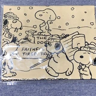 ピーナッツ(PEANUTS)の【新品　未開封】スヌーピータウン布エコバッグ(エコバッグ)